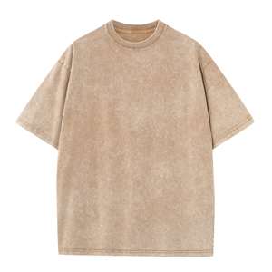 T-<span class=keywords><strong>shirt</strong></span> vintage <span class=keywords><strong>de</strong></span> luxe pour hommes <span class=keywords><strong>de</strong></span> haute qualité en coton personnalisé surdimensionné t-shirts vierges avec impression par sublimation délavée à l'acide vente en gros - Product Image 1