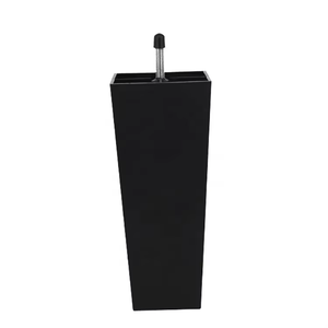 <span class=keywords><strong>Pieds</strong></span> <span class=keywords><strong>de</strong></span> canapé carrés en plastique PP noir <span class=keywords><strong>de</strong></span> <span class=keywords><strong>haute</strong></span> qualité, nouveau style, remplacement OEM pour tables d'extérieur et <span class=keywords><strong>de</strong></span> salon - Product Image 1