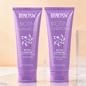 Kit de Cuidado Capilar Hidratante para Reparación, Crecimiento, Control del Frizz, Equilibrio del Cuero Cabelludo y Brillo, Set de <span class=keywords><strong>Champú</strong></span> y Acondicionador - Product Image 2