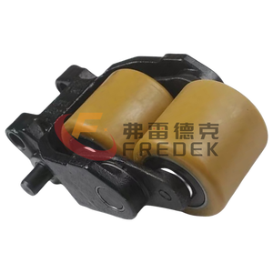 Ruedas de poliuretano OEM Piezas de montacargas Soporte de carga Castor Boggie Fiber 1318501111 para Linde <span class=keywords><strong>Forklift</strong></span> 131 1158 T20 - Product Image 2