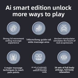 Bester Luxus 3D Zero-Gravity Ganzkörper-Massagesessel Elektrisch für Füße & Rücken mit Bluetooth Intelligenter Sprachsteuerung für die Gesundheitspflege 2025 - Product Image 2