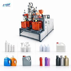 Machine de moulage par extrusion-soufflage directe d'usine pour bouteilles d'<span class=keywords><strong>eau</strong></span> en plastique HDPE/PP de 1L, bidons et contenants de détergent - Product Image 3