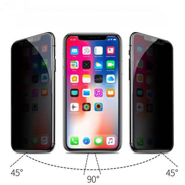 2.5D Anti Glare Privacy Glass Mobile Screen Protector Tempered Glass for iPhone 6 7 8 12 Se Tempered Glass Screen Protector