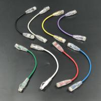 Câble de raccordement réseau Zonze Cat6A 10G UTP ultra-fin 28AWG pour la communication et la mise en réseau