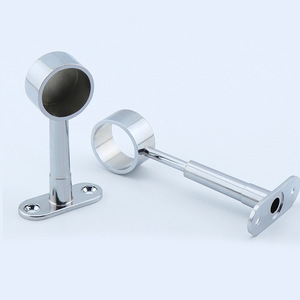 Support de <span class=keywords><strong>tringle</strong></span> à vêtements à <span class=keywords><strong>fixation</strong></span> rapide, base en alliage de zinc épaissi, accessoires de quincaillerie <span class=keywords><strong>pour</strong></span> armoire, supports <span class=keywords><strong>pour</strong></span> vêtements - Product Image 5
