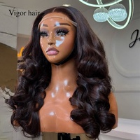 Perruque Lace Front SDD à boucles rebondissantes en cheveux vierges brésiliens personnalisable, 18 pouces, HD transparente, toutes couleurs