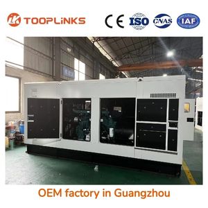 Grupo Electrógeno Diésel Insonorizado y Silencioso de Guangzhou de 440KW 550KVA 625kva 600kw 750kva 800kw 1000kva 1mw con ATS - Product Image 3
