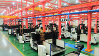 Machine de fraisage CNC à portique large GUOSHENG GMF6030R pour le travail des matériaux composites BT50 FANUC