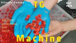 Tg é dedicado ao equipamento de automação do design funcional do doce da gummy
