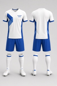 Maroon Soccer Uniform Set Men V-Neck Jersey Shorts White <b>Socks</b> Football Kit Sublimated Print Adult Regular Fit - Product Image 4