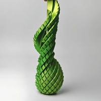 Figurine d'œuf de dragon imprimée en 3D de haute qualité en PLA, modèle d'ornement, jouet créatif de fantaisie et de science-fiction, œuf d'œuf de dragon à écailles d'ananas QY 2,9 pouces