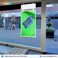 Display Digitale Bifacciale ad Alta Luminosità 43/55 Pollici per Vetrine Commerciali, Segnaletica per Negozi, Orientamento nei Centri Commerciali, LCD