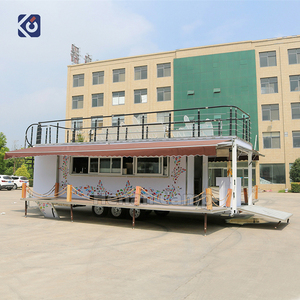 Remolque móvil para Catering, bicicleta de café, quiosco de té de burbujas, camión de comida de calle - Product Image 2