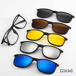 Gafas de Sol Magnéticas Polarizadas 5 en <span class=keywords><strong>1</strong></span> Personalizadas para Hombre y Mujer, Clip Magnético para Gafas de Sol, Clip para Monturas de Gafas - Product Image 6