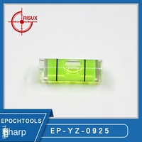 Niveau à bulle cylindrique de qualité industrielle 9x25 pour cadre photo, accessoires de jauge de niveau, précision 0,1 mm, garantie 1 an