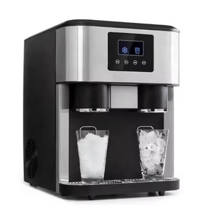 Fontaine à eau froide de table populaire 2024 avec refroidissement par compresseur, machine à glaçons et broyeur de glace 3 en 1 avec 3 robinets - Product Image 1