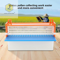 Outils d'apiculture piège à Pollen d'abeille en plastique de haute qualité, collecteur de Pollen de ruche d'abeille en plastique de Type britannique