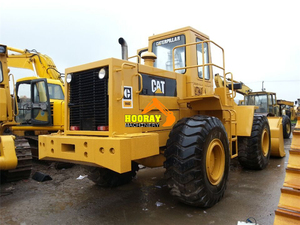 Chargeuse sur pneus d'occasion, excavatrice Cat 966H 966D 966E 950H 6 tonnes, moteur d'occasion, équipement lourd en bon état, vente - Product Image 6