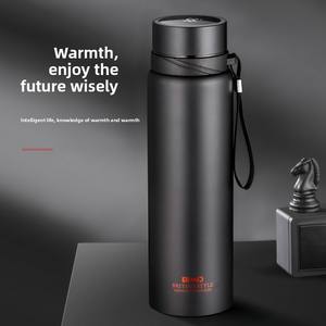 Botella Térmica de 1L, Mantiene el Frío y el Calor, <span class=keywords><strong>Termo</strong></span> para Agua, Té, Café, Botellas de Vacío para Auto, Botella Aislada de Acero Inoxidable - Product Image 5