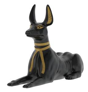 Estatua de perro de <span class=keywords><strong>dios</strong></span> egipcio de poliresina, tesoros de la tumba egipcia de Anubis - Product Image 5