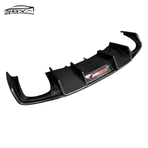 Diffusore Posteriore Stile KB in Fibra di Carbonio con Luce Labbro Paraurti Posteriore per <span class=keywords><strong>Audi</strong></span> <span class=keywords><strong>A4</strong></span> S4 B8.5 <span class=keywords><strong>Sline</strong></span> - Product Image 6