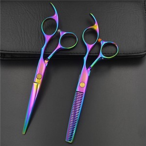 Tijeras de peluquería Xc de 6.2 pulgadas, tijeras de entresacar para belleza, para diestros, de acero inoxidable, herramientas profesionales de barbería - Product Image 5