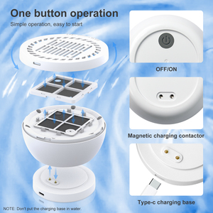เครื่องล้างผักและผลไม้แบบพกพา ใช้โอโซนและไฮดรอกซิล แบตเตอรี่ 4000mAh สำหรับครัวเรือน - Product Image 3