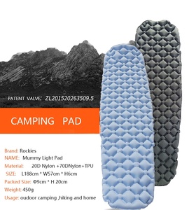 Colchoneta Inflable Automática Ultraligera y Portátil para Camping y Senderismo, Impermeable, para 1-2 Personas - Product Image 2