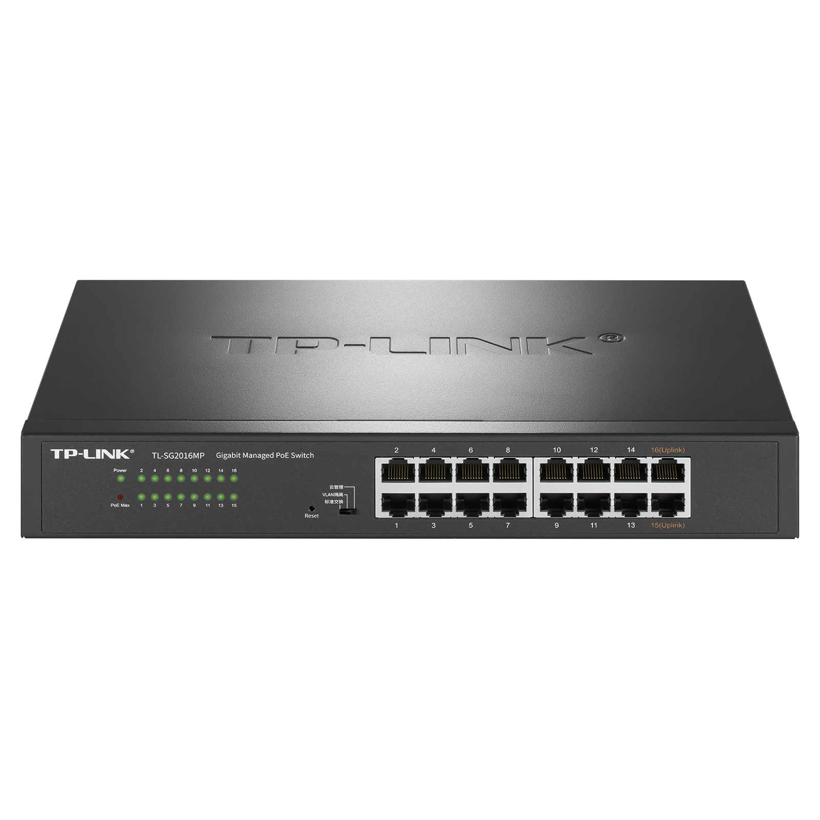 TP-LINK Full Gigabit Cloud Managed PoE Switch TL-SG2016MP Network Switches · image 4