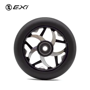 2023 New Design 120mm 110mm Extreme Scooter Wheels Pro Stunt Scooter Replacement Wheels