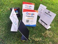 Boostez vos avis Google : Support de comptoir NFC personnalisable pour avis
