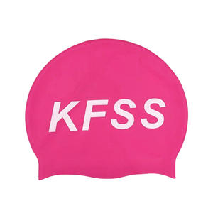 Gorro de natación de silicona estampado, tamaño extra grande universal, impermeable, cómodo para adultos y niños, para natación y deportes acuáticos - Product Image 3