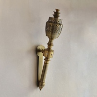 Lampe murale antique islamique en fer de style mid-century pour l'éclairage des mosquées et des villas