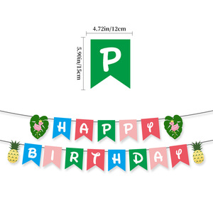 Decoraciones para Fiestas Temáticas Hawaianas DAMAI, Guirnalda de Flamencos, Adornos Colgantes en Espiral para Fiestas de Playa de Verano - Product Image 5