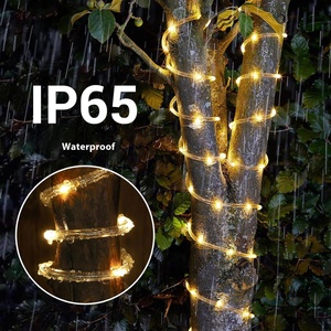 Ip65 không thấm nước dây đồng Đèn LED năng lượng mặt trời Powered ngoài trời giáng sinh trang trí sản phẩm mới cho sân bầu không khí - Product Image 2