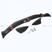 Aileron arrière en fibre de carbone véritable pour Hyundai Elantra CN7 N Line 2021-2025, accessoires extérieurs, style diffuseur arrière