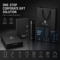 Carnet à couverture rigide en PU personnalisé et stylo A5, 80 feuilles, boîte magnétique, coffret de bienvenue pour employés, coffret cadeau d'entreprise