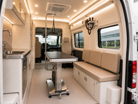 Fourgonnette mobile de toilettage pour animaux et clinique médicale, 4x2, diesel, entièrement équipée
