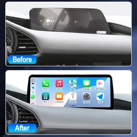Reproductor Multimedia con Navegador GPS Android Auto y CarPlay para Mazda 3 Axela CX-3 2020-2022 de 12.9 Pulgadas, Reproductor de Video, Cámaras de Reversa de 360°, DSP, 1 Año de Garantía