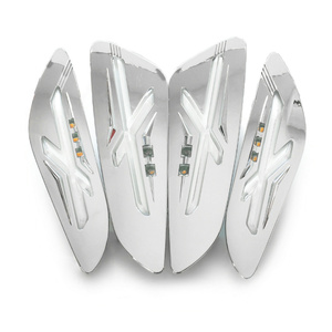 Lavitin รถจักรยานยนต์สกู๊ตเตอร์ไฟ LED กลางวันสัญญาณไฟเลี้ยวด้านหน้าด้านหลังสำหรับ <span class=keywords><strong>Vespa</strong></span> <span class=keywords><strong>Sprint</strong></span> Primavera 125 <span class=keywords><strong>150</strong></span> x ไฟเลี้ยว - Product Image 4