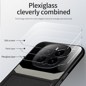 Funda Protectora para Teléfono con Textura de Cuero y Marco Suave para Honor <span class=keywords><strong>Magic</strong></span> 8 7 6 <span class=keywords><strong>5</strong></span> 4 3 Pro /Magic8 7 6 <span class=keywords><strong>5</strong></span> 4 3 / <span class=keywords><strong>5</strong></span> <span class=keywords><strong>Lite</strong></span> X9a, Resistente a Impactos - Product Image 2