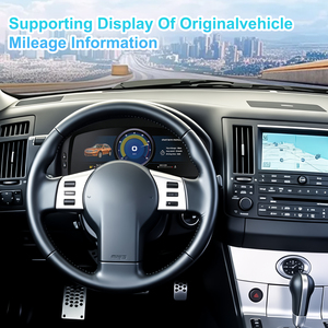 แผงหน้าปัดดิจิตอล NaviHua สำหรับ Infiniti FX45 ปี 2004-2007 ระบบ Linux แบบเสียบใช้งานได้ทันที - Product Image 4