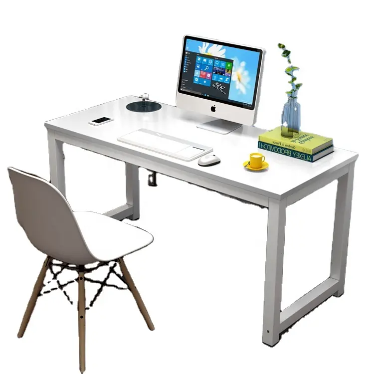 Diseño Simple de la computadora moderna escritorios de oficina mesa de ordenador con precio directo de fábrica