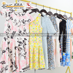 KingAAA Vente en gros de mini-jupes en coton pour femmes, couleurs <span class=keywords><strong>pastel</strong></span> douces mélangées, robes courtes mignonnes d'occasion pour femmes, en vrac 100kg - Product Image 6