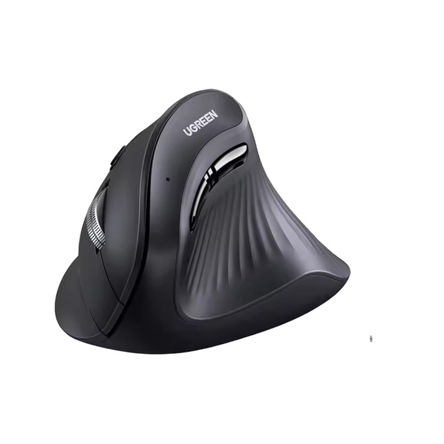 UGREEN MU008 Vertical Wireless Blue-tooth Mouse Ergonomic 5 Buttons 1000/1600/2000/4000 DPI 2.4G Mouse for Laptop PC Computer