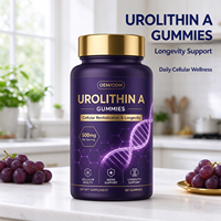 Urolithin A en Gummies : Complément Énergétique Naturel Végétalien, Urolithin-A Liposomal de Qualité Alimentaire