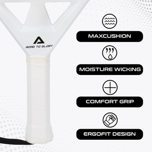 AMA Sport Professional OEM Head Quality Custom Diamond Shape 12K Carbon Fiber Popular <strong>Paddle</strong> Padel Tennis <strong>Racket</strong> Shovel - Product Image 3