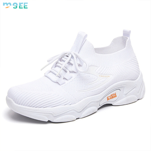 SeeMore Sneaker Calzino Slip-on di Qualità <span class=keywords><strong>da</strong></span> Corsa Nuove <span class=keywords><strong>Scarpe</strong></span> <span class=keywords><strong>da</strong></span> Running <span class=keywords><strong>da</strong></span> Donna <span class=keywords><strong>con</strong></span> Assorbimento degli Urti Stile Rétro - Product Image 5