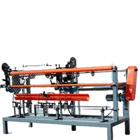 Machine de soudage entièrement automatique pour treillis métallique en acier inoxydable avec engrenage moteur |   Machine à clôtures à mailles losangées contrôlée par PLC, puissance 5,5 kW, 1 unité