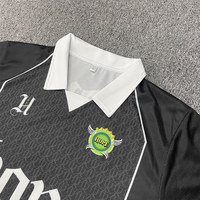 Camisetas de Fútbol Personalizadas con Diseño de Número y Logotipo Vintage, Sublimadas en Poliéster, para Adultos, Secado Rápido y Transpirables